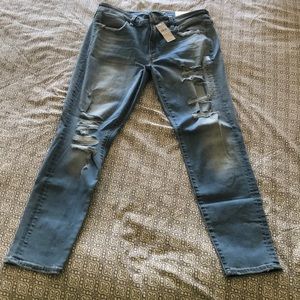 American eagle distressed jeggings size 12R
